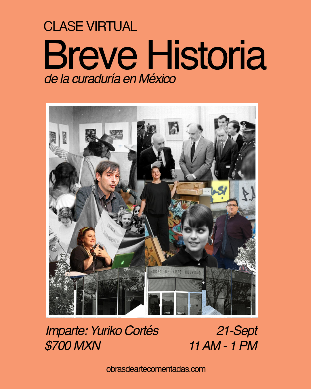 Breve historia de la curaduría en México.