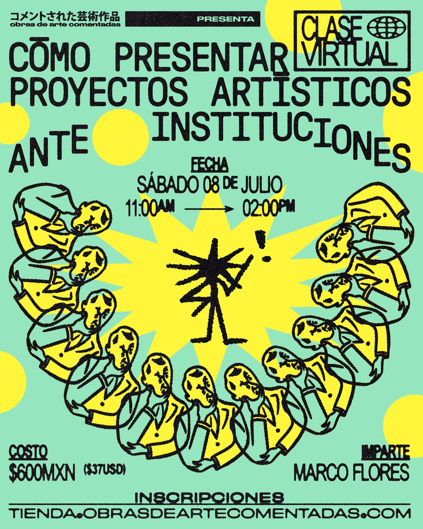 Curso Cómo presentar proyectos artísticos ante instituciones