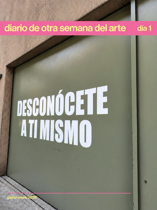 Diario de otra semana del arte: día 1